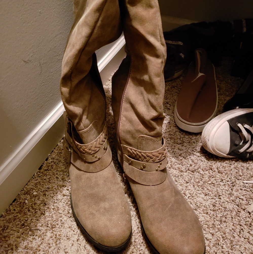 Knee high boots